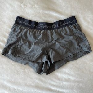 Lululemon grey shorts size 10